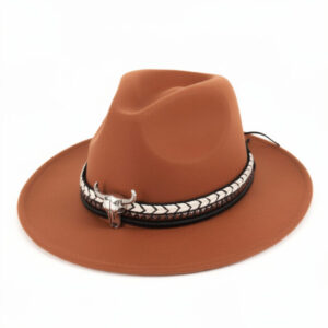 Brown Fedora Hat