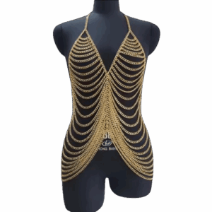 Luxurious Chain Body Dress – Bold and Impressive Design